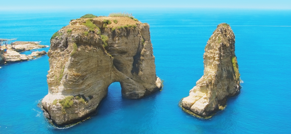 Pigeon Rocks,  Lebanon, Beirut