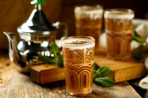 Moroccan mint tea