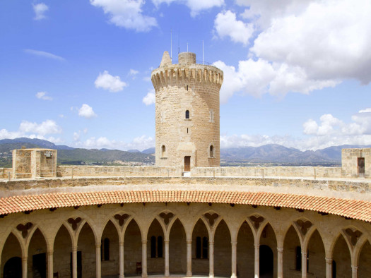 Bellver Castle in Palma de Mallorca, Spain