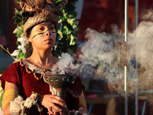 Mayan pots for shaman ceremony