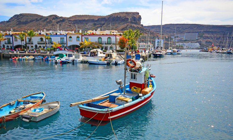 Marina de Puerto de Mogan, Gran Canaria.