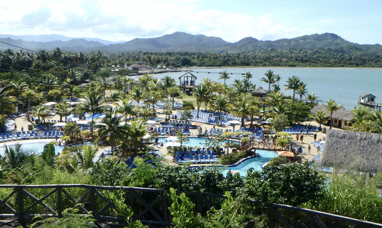 Amber Cove, Dominican Republic Jan 2019 Overview of the cruise port of Amber Cove Puerto Plata, Dominican Republic