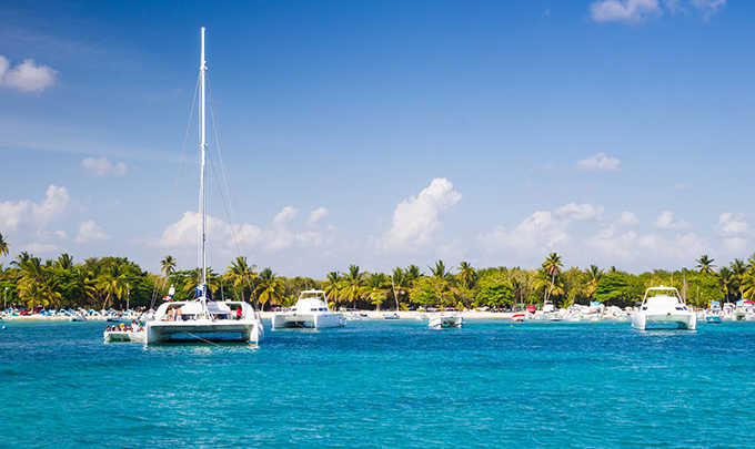 Naviguez entre les îles qui forment la République Dominicaine