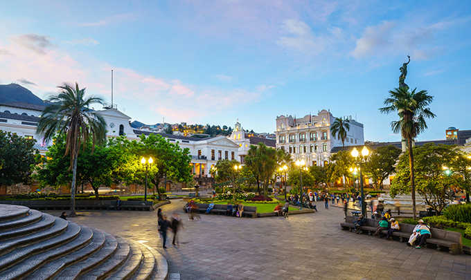Explora el casco histórico de Quito
