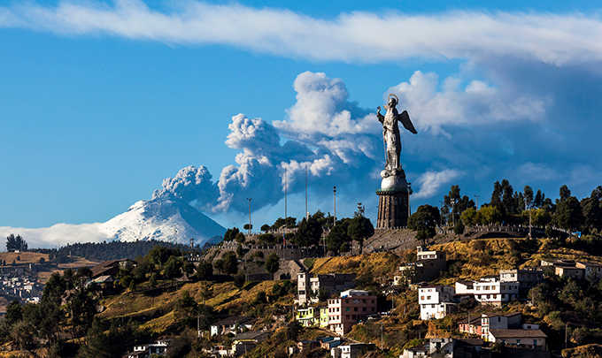 Contempla Quito desde lo alto