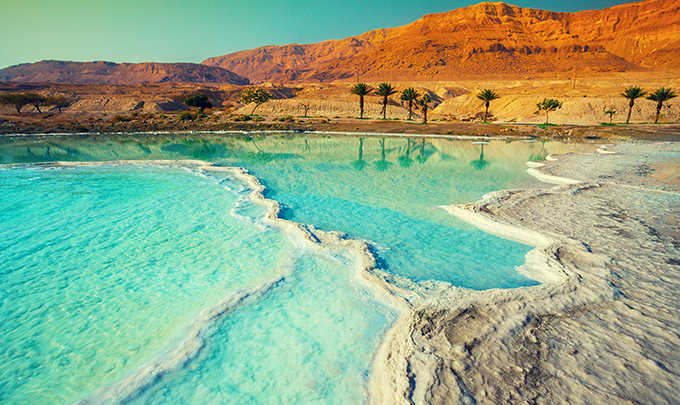 An open-air spa