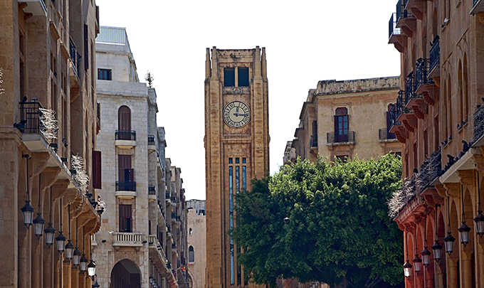 Genießen Sie das Ambiente von Beirut