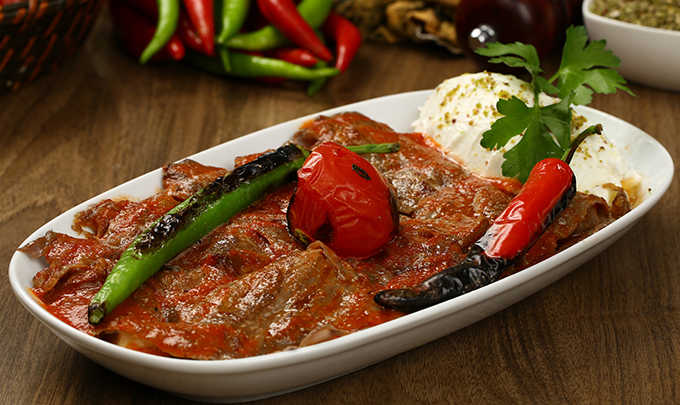 Try the delicious Turkish food