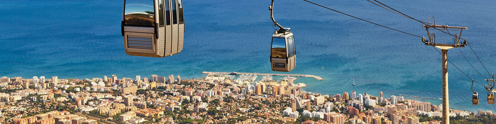 La Costa del Sol desde el aire