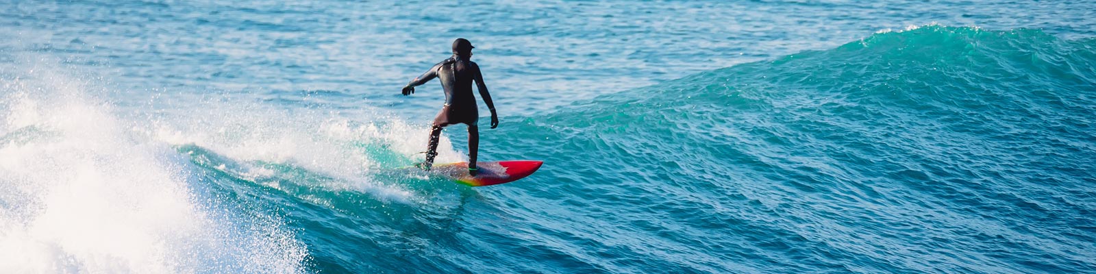 Surfing in Galápagos