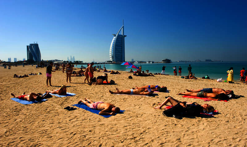 Las playas más tranquilas de Oriente Medio