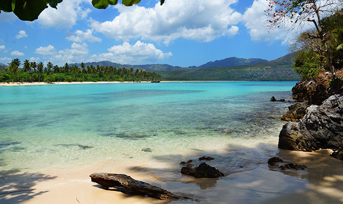 La côte atlantique de la République Dominicaine 