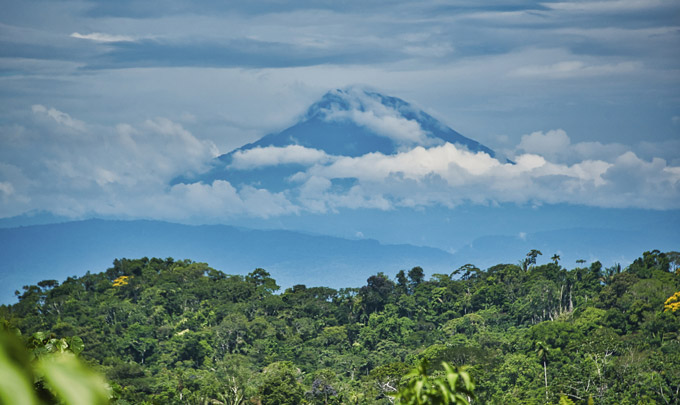 Vues sur les Andes et sur l’Amazone