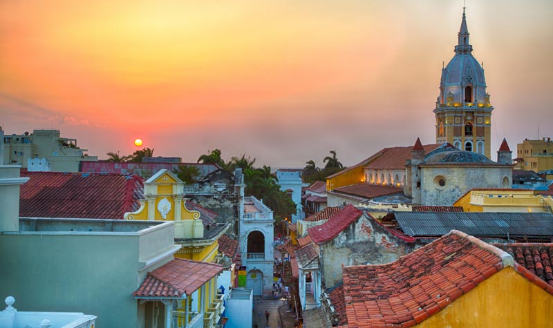 The weather in Cartagena de Indias